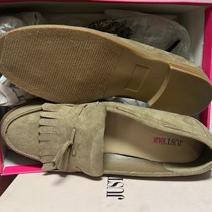 Taupe slide one womens size 10